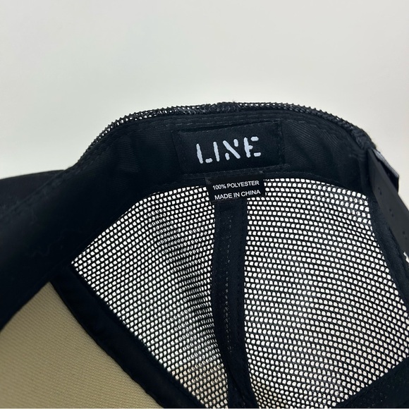 Line Skis Black Trucker Hat with Skull Palm Design - Picture 7 of 7